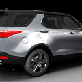 Silver Land Rover SUV With Modern Exterior Design And Alloy Wheels