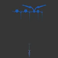 Game and Movie Character With Multiple Outfits Weapons and Angel Wings Design