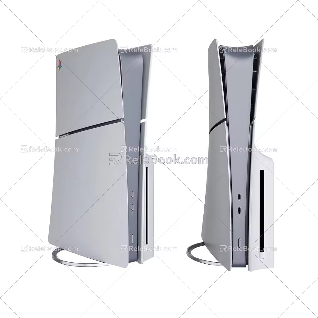 PS5 Game Device 3d model