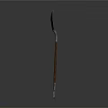 Durable Metal Garden Shovel With Long Handle For Digging Work