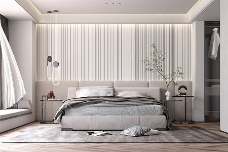 Modern Bedroom 3d model