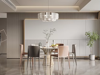 Modern Restaurant 3d model