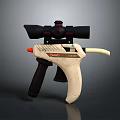 Household Hot Glue Gun With Ergonomic Grip Handle For DIY Crafts And Home Repairs
