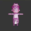 Cartoon Man Character Wearing Hat And White Coat With Extended Arms And Smile Pose