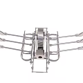 Stainless Steel Mechanical Tool With Symmetrical Structure And Multiple Blades
