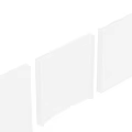 Three Different Wall Design Styles With Varied Panel Shapes For Interior