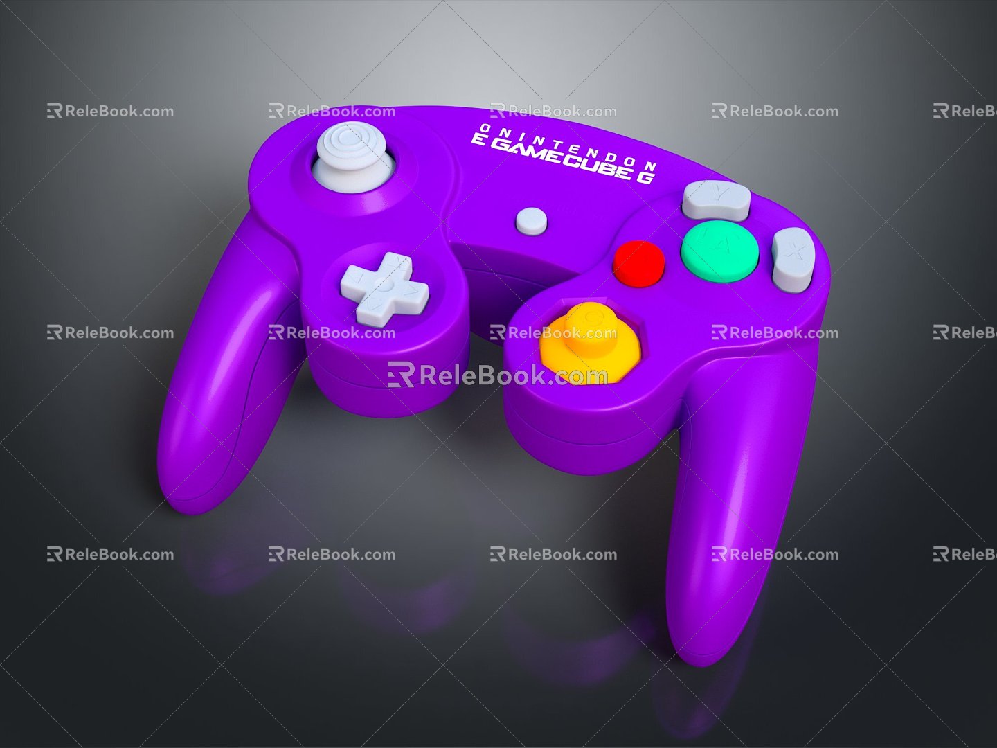 Modern Gamepad Wireless Gamepad Game Console Accessories Handle 3d model