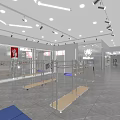 Modern Clothing Store With Window Display Fashion Mannequins And Bright Interior
