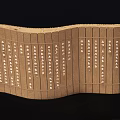 Wooden Railing 3D Models With Various Designs And Decorative Shapes