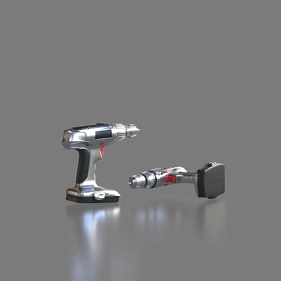 High Quality Electric Power Drills With Ergonomic Design And Durable Construction For DIY Tasks 3d model