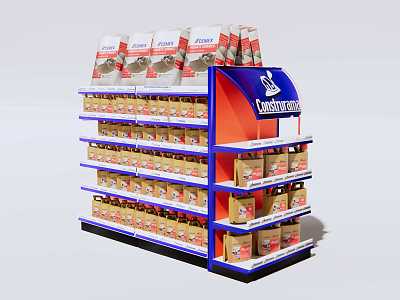 Shangchao shelf supermarket Nakajima shelf model