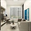 Modern Kitchen Interior Design With White Countertop Island Cabinets And Appliances