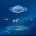 Smart Industrial Factory With Warehouse Location Management Thermal Equipment And Personnel Operation