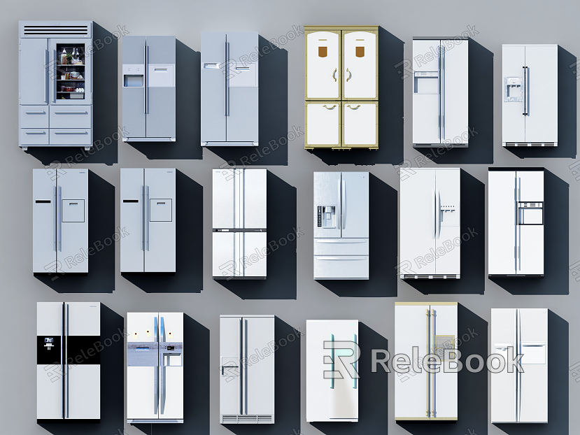 Modern refrigerator model