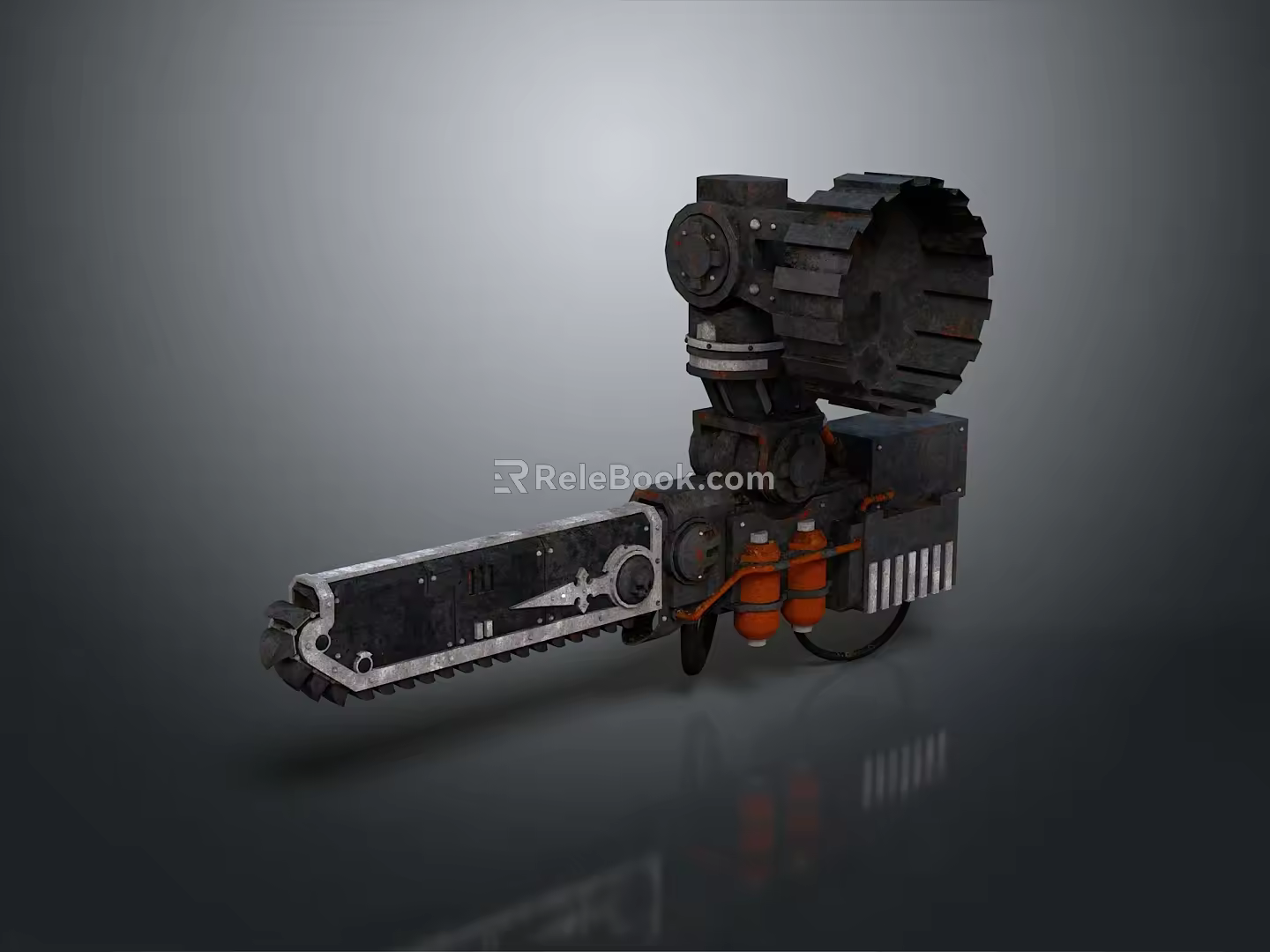 Chainsaw Handheld Chainsaw Gasoline Saw Diesel Saw Chainsaw Wood Logging Tools 3d model