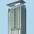 High Rise Modern Residential Building With Glass Windows And Architectural Design