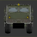 Olive Green 8 Wheel Military Truck with Heavy Duty Transport and Robust Cargo Body