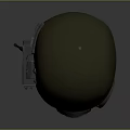 Sci-Fi Helmet Alien Helmet High Tech Helmet Game Helmet Helmet Helmet 3d model