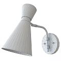 Modern Black Wall Light With Gold Accent Conical Shade And Modern Wall Design