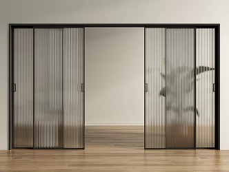Modern sliding door kitchen sliding door balcony sliding door glass sliding door glass sliding door kitchen sliding door kitchen door 3d model
