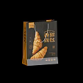 Delicious Sweet Bread With Golden Croissants In Traditional Paper Bag Packaging