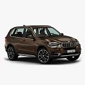 Modern Brown BMW SUV Featuring Stylish Exterior Design And Alloy Wheels