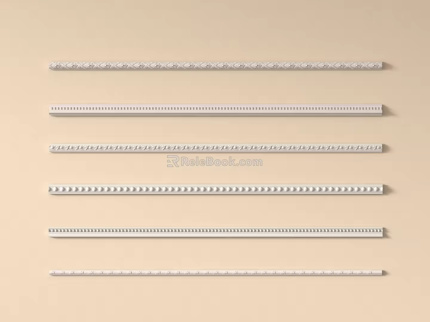 French Local Component French Plaster Line 3d model