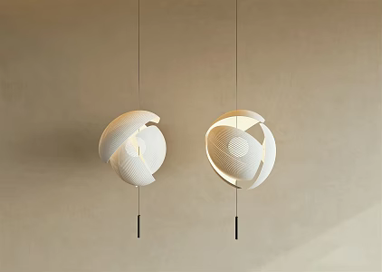 Modern chandelier 3d model