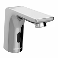 Modern Sensor Activated Chrome Kitchen Faucet With Sleek Design And Smooth Operation