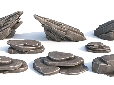 Modern Stone 3d model