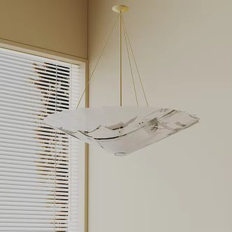 Modern chandelier 3d model