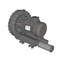 Industrial Metal Blower Equipment With Impeller Motor And Ventilation Holes