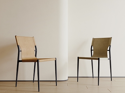 Modern single chair dining chair model