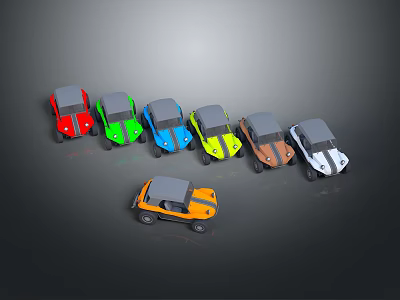 SUV Convertible 3d model