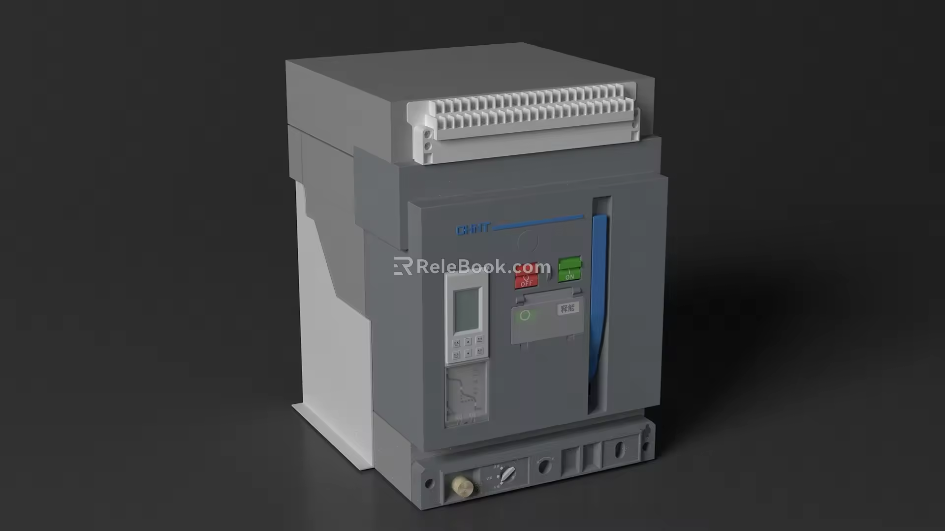 Frame type circuit breaker 3d model