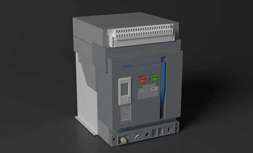 Frame type circuit breaker 3d model