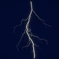 lightning thunder weather 3d model