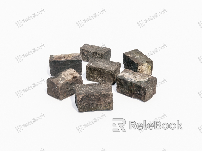 Outdoor stone model