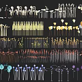 Outdoor Lights Assortment With Diverse Modern Decorative Designs And Styles