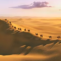 Modern Desert Camel 3d model