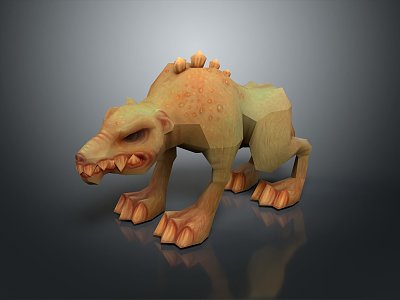 Monster Warrior Alien Monster Alien Monster 3d model