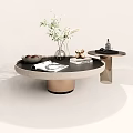 Modern table and chair combination 3d model