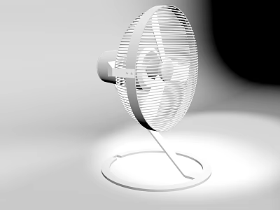 Modern Minimalist Wall Lamp With Sleek Metal Frame And Circular Base Design 3d model