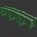 Stone Arch Bridge With Multiple Arches Stone Masonry Vintage Design Landscape Architecture
