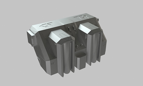 Modern Parts 3d model