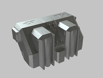 Modern Parts 3d model