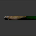 Furniture Paint Brush With Colorful Bristles And Decorative Wooden Handle