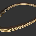 Modern ceiling lamp creative round ceiling lamp 3d model
