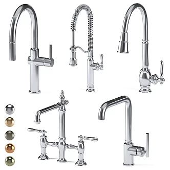 Modern faucet 3d model