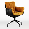 Modern Stylish Office Chair With Green Velvet Upholstery Black Frame Swivel Base And Multiple Colors